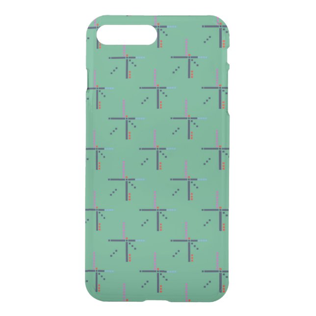 PDX Airport Carpet Uncommon iPhone Case (Back)
