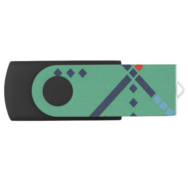 PDX Airport Carpet USB Flash Drive (Front)