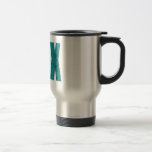 PDX Letters Portland Airport Carpet Travel Mug
