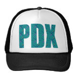 PDX Letters Portland Airport Carpet Trucker Hat