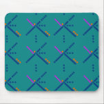 PDX Portland Airport Carpet Mouse Pad<br><div class="desc">Iconic PDX Portland Oregon airport carpet.</div>
