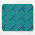 PDX Portland Airport Carpet Mouse Pad<br><div class="desc">Iconic PDX Portland Oregon airport carpet.</div>