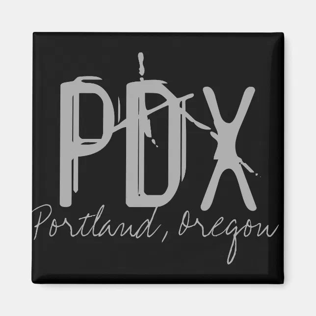 PDX Portland Airport Code Zazzle