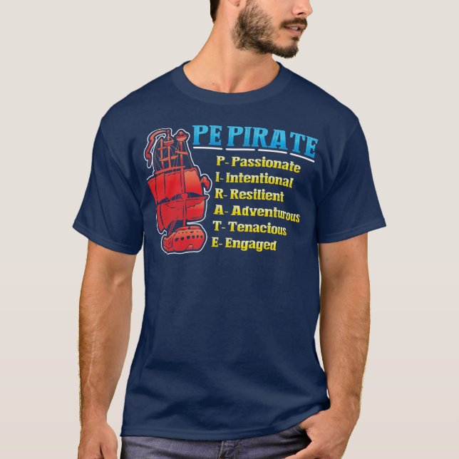 PE Pirate T-Shirt (Front)