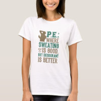  What are we doing today - PE Teacher life funny Gifts T-Shirt :  Clothing, Shoes & Jewelry