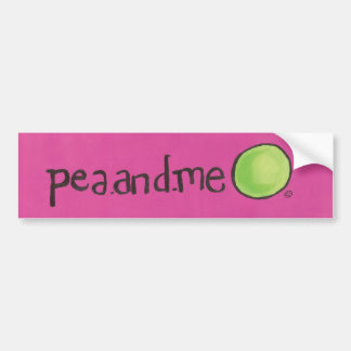 pea.and.me bumber stickers