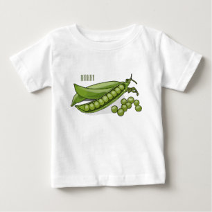 Pea cartoon illustration  baby T-Shirt