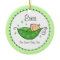 Pea In My Pod Personalized Ornament