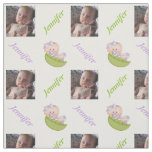 Pea in the pod baby girl lavender nursery fabric