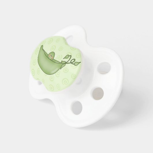 Pea in the Pod Baby Pacifier (Front Right)