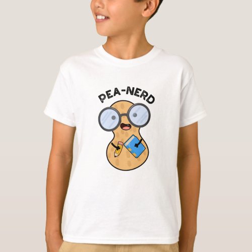 Pea_nerd Funny Nerd Peanut Pun  T_Shirt