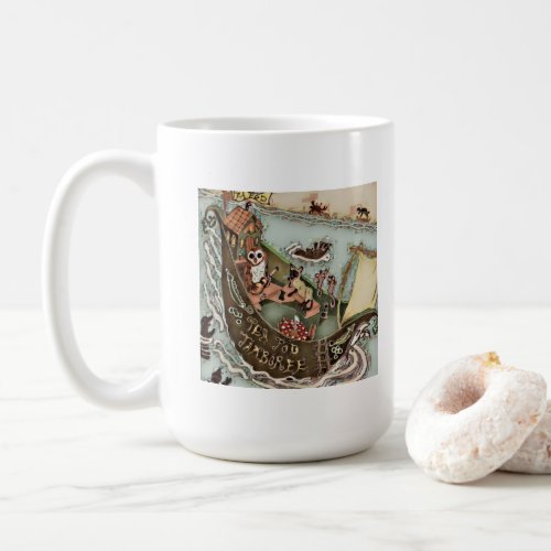 Pea Pod  Boat Coffee Mug