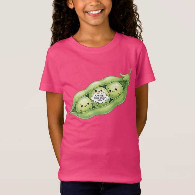  Pea Pod, by Natasha Us   T-Shirt (Front)