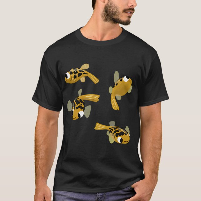 Pea Puffer Fish Group T-Shirt (Front)