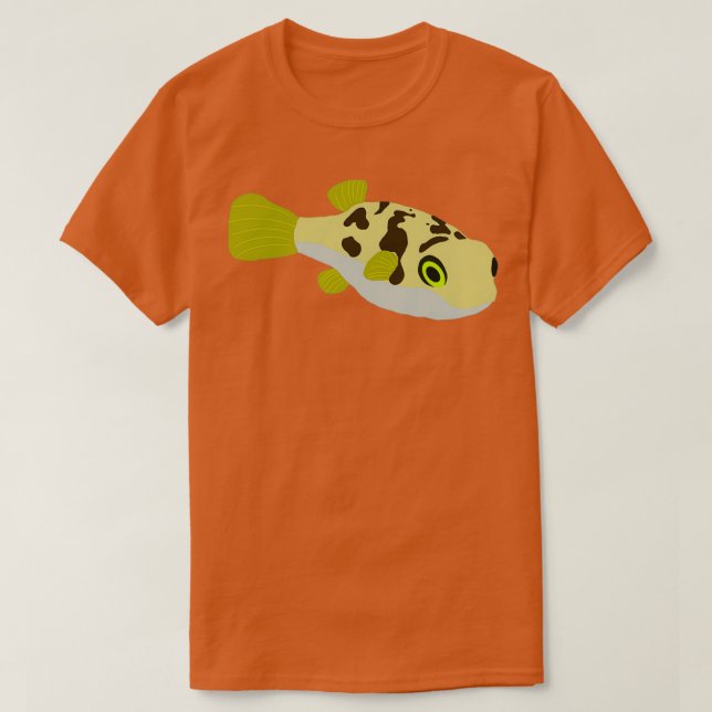 Pea Puffer T-Shirt (Design Front)