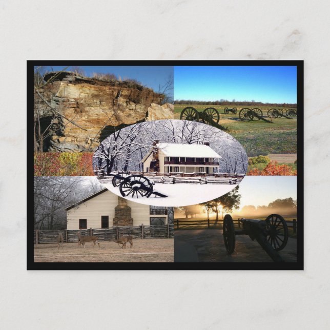 Pea Ridge National Military Park Postcard (Front)