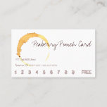 Peaberry Coffee Drink Punch Card