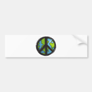 peace5 bumper sticker