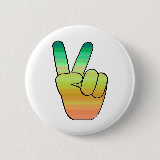 Peace-03 Pinback Button (Front)