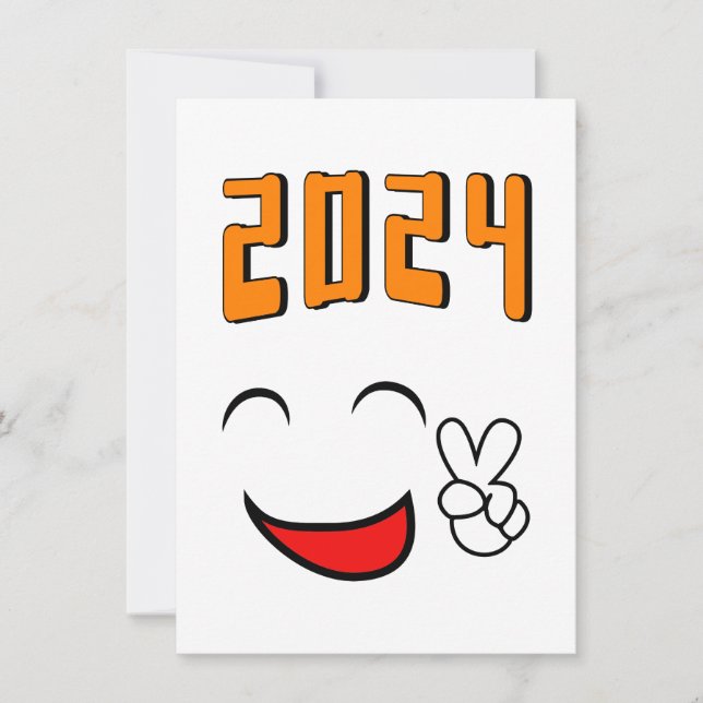 Peace 2024 Love Card (Front)