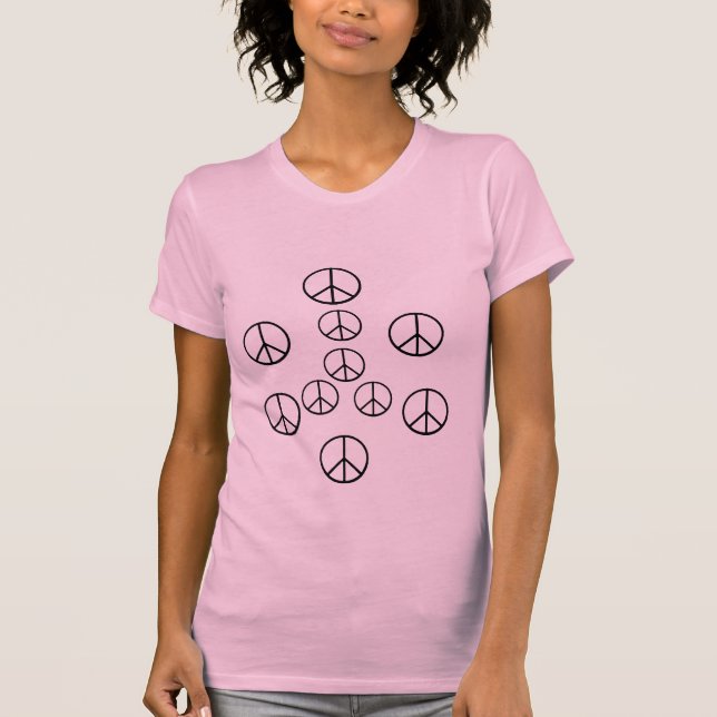 peace%20symbol, peace%20symbol, peace%20symbol,... T-Shirt (Front)