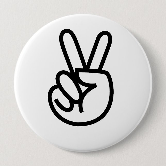 PEACE (2).png Pinback Button (Front)