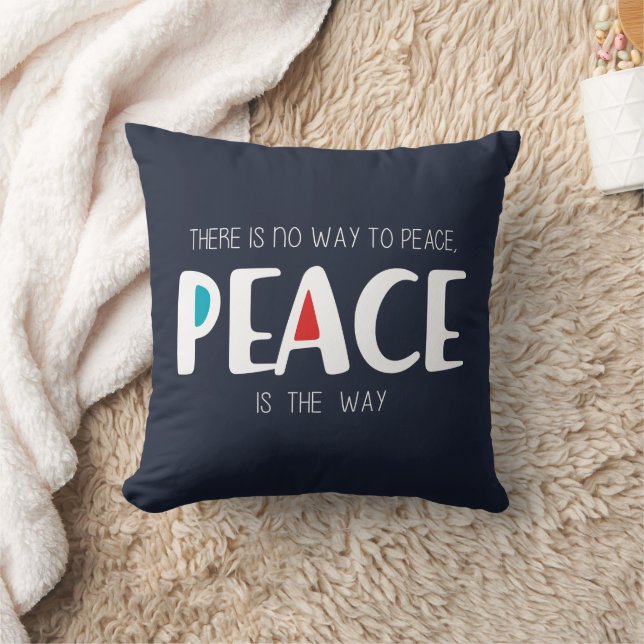 Peace 2 throw pillow (Blanket)