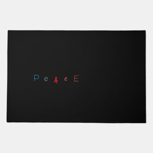 Peace 3 doormat