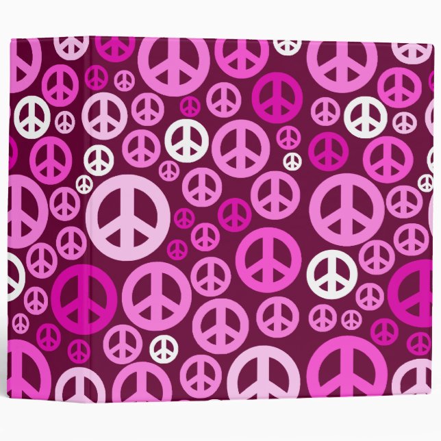 peace 3 ring binder (Front/Spine)