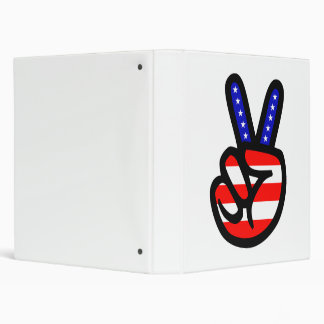 Peace 3 Ring Binder