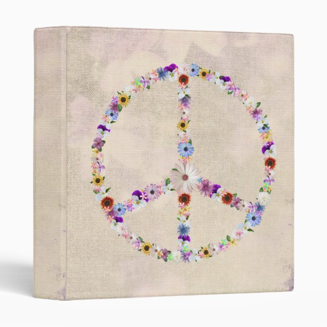 Peace 3 Ring Binder (Front/Spine)