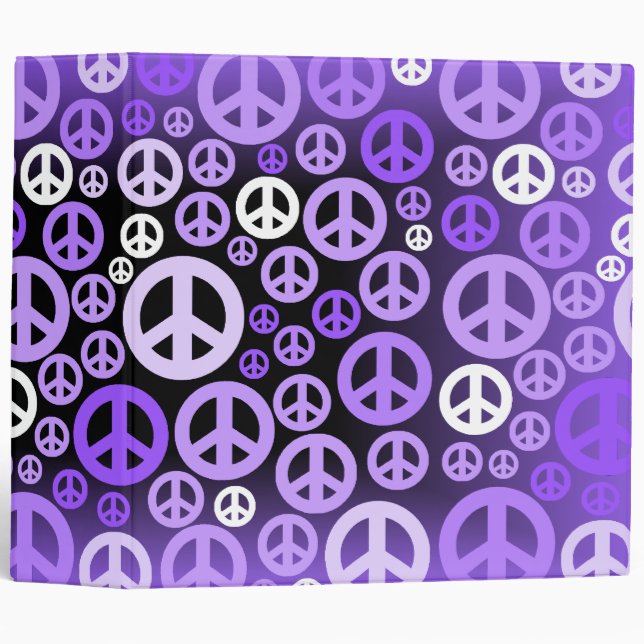 peace 3 ring binder (Front/Spine)