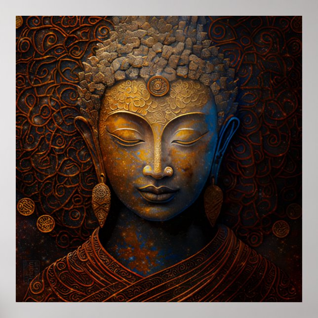 PEACE ACCORD | MEDITATION PORTRAIT POSTER (Front)
