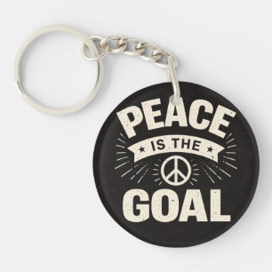 peace Acrylic Keychain