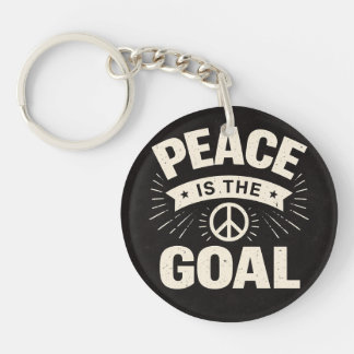 peace Acrylic Keychain