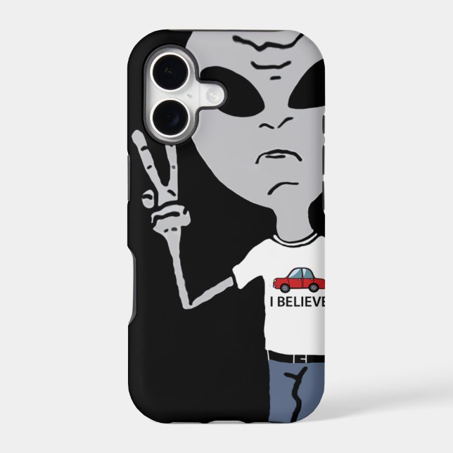 Peace Alien Iphone Case (Back)