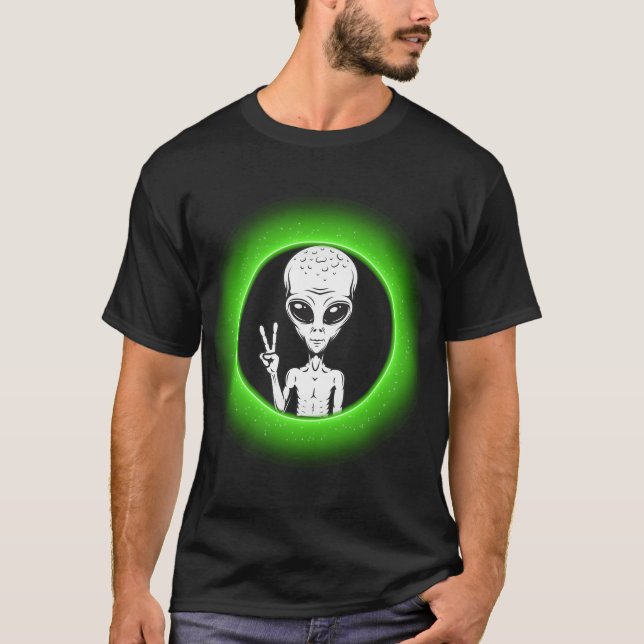 Peace Alien Tee (Front)