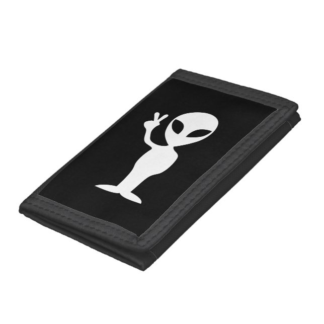 Peace Alien Trifold Wallet (Bottom)
