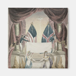 Peace, allegory of the Treaty of Ghent Magnet