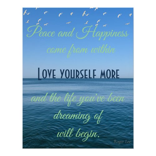 Peace and Happiness  Photo Print