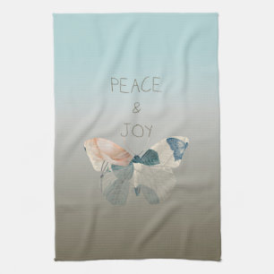 Peace and Joy Butterfly Towel