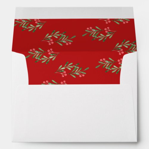 Peace and Joy Christmas Envelope