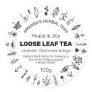 Peace And Joy Herbal Tea Labels