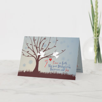 Peace and Joy Holiday Card