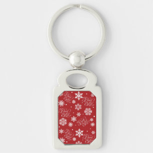 Peace and joy keychain
