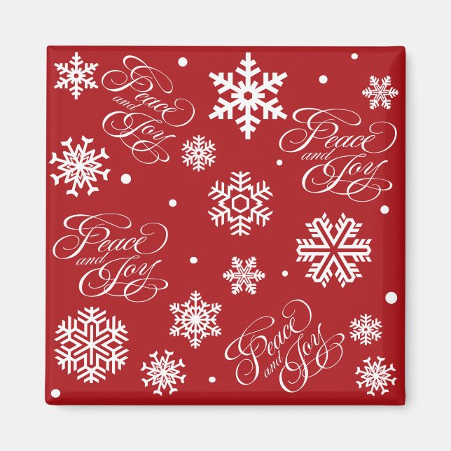 Peace and joy magnet (Front)