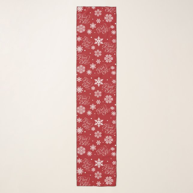 Peace and joy scarf (Front)