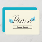 peace and leaves (Front/Back)