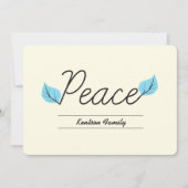 peace and leaves (Front)