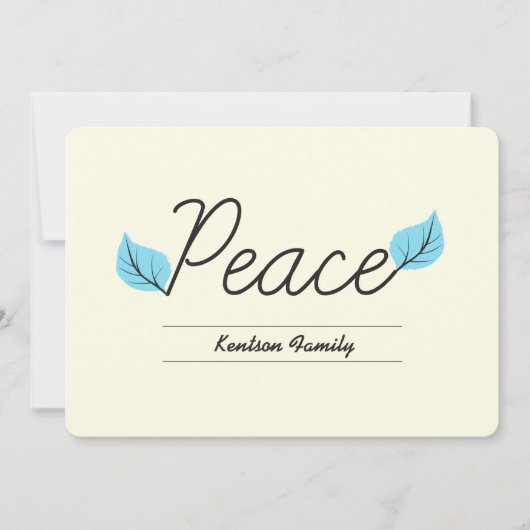 peace and leaves (Front)